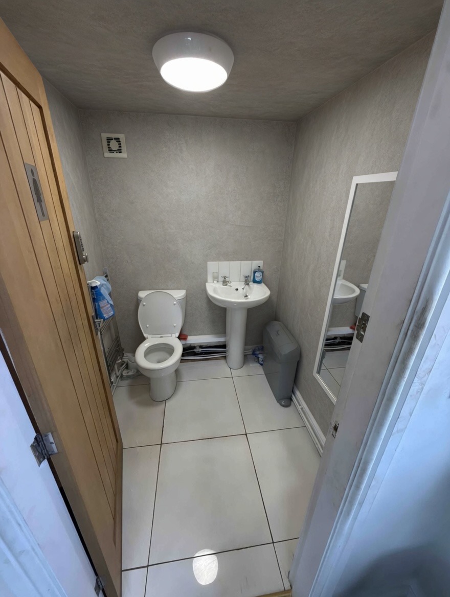 Office Cloakroom Microcement